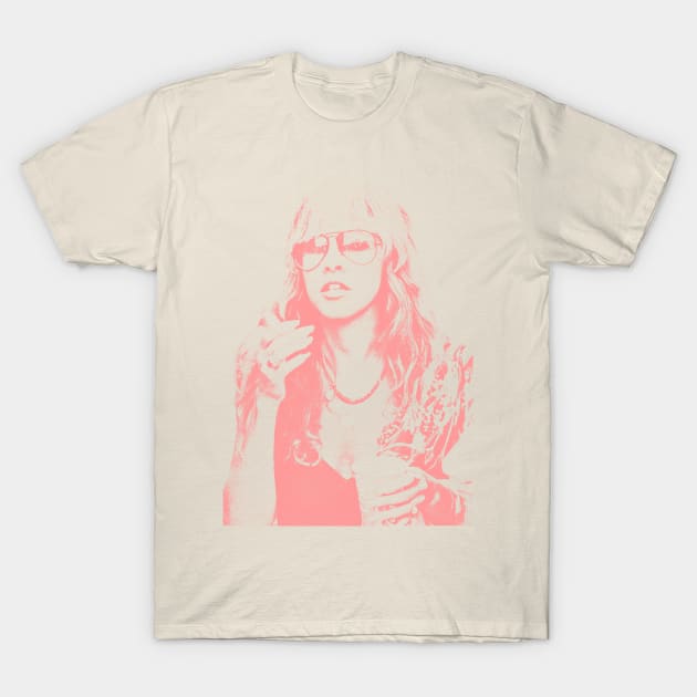 Stevie Nicks - Retro Vintage Styled Design T-Shirt by CultOfRomance